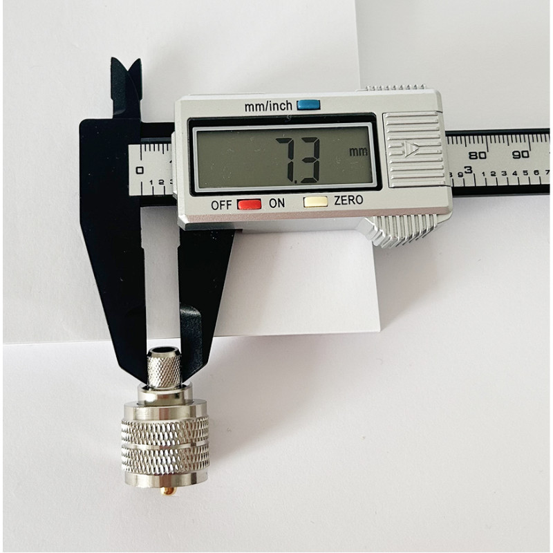 Разъем UHF-male (PL259) на кабель 5D-FB