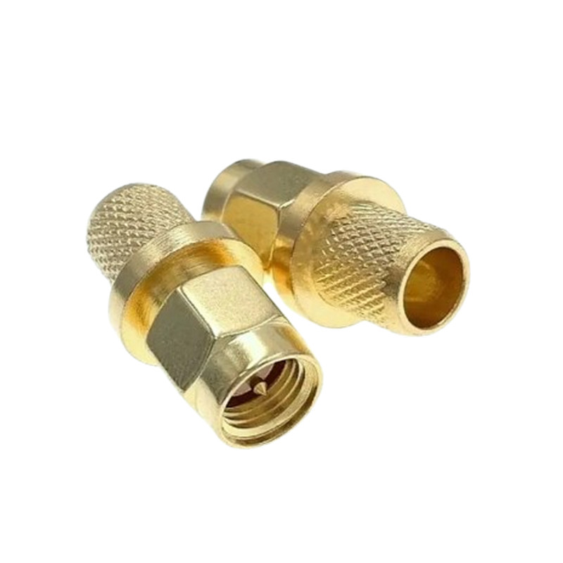 Коннектор разъем SMA на кабель LMR300, RG5, RG6, 5D-FB под обжим