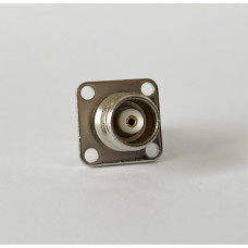 Переходник TNC-Female - TNC-Female (коннектор мама - мама) фланцевый