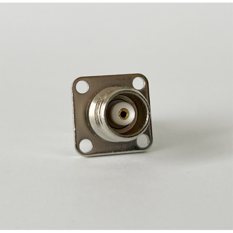 Перехідник TNC-Female - TNC-Female (конектор мама - мама) фланцевий