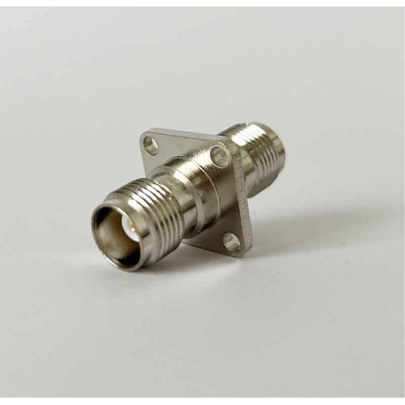 Перехідник TNC-Female - TNC-Female (конектор мама - мама) фланцевий