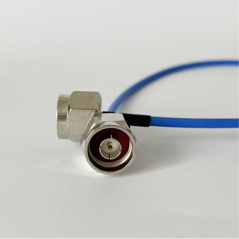 Пигтейл N-Type-Male - N-Type-Male ВЧ кабель переходник RG402 длина 50 см