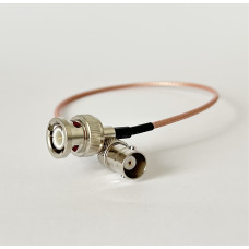 Пігтейл BNC-Male - BNC-Female ВЧ кабель перехідник RG316 довжина 30 см