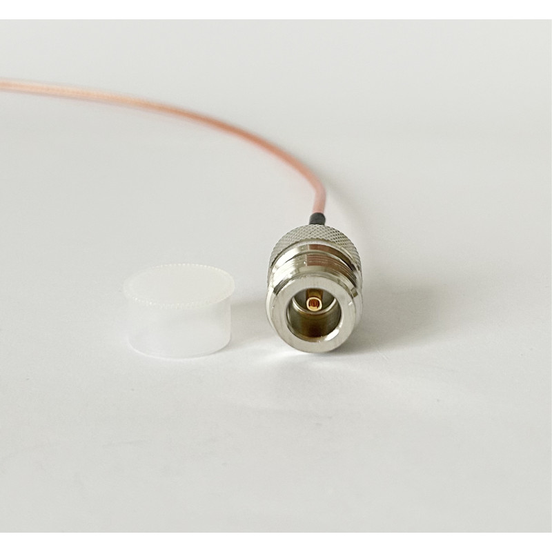 Пигтейл BNC-Male - N-Type-Female ВЧ кабель переходник RG316 длинна 30 см