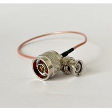 Пігтейл BNC-Male - N-Type-Male ВЧ кабель перехідник RG316 довжина 30 см