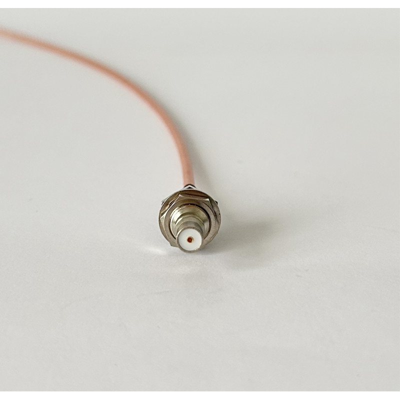 Пігтейл BNC-Male - QMA-Female ВЧ кабель перехідник RG316 довжина 30 см