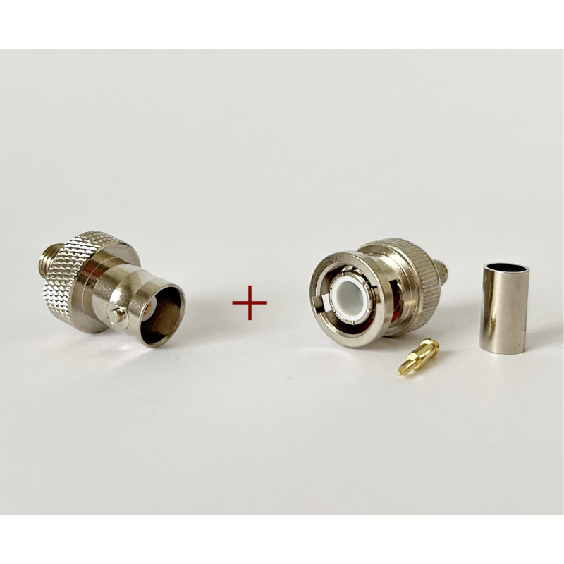 Комплект для DP4400-4800: BNC-MX Motorola + BNC RG58 якісне обжимне кільце