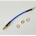 Пигтейл MMCX-Male - SMA-Female ВЧ кабель переходник ss405 10 см