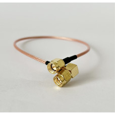 Пігтейл SMA-Male 90° - SMA Male ВЧ кабель перехідник RG316 довжина 30 см кутовий Пігтейл SMA-Male 90° - SMA Male ВЧ кабель перехідник RG316 довжина 30 см кутовий