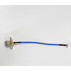 Пигтейл N-Type-Female Фленцевый - MMCX-Male-90 ВЧ кабель переходник ss405 15 см