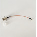 Пигтейл N-Type-Female-Flange - MMCX-Male ВЧ кабель переходник RG316 длинна 15 см угловой