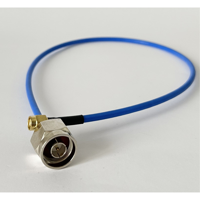 Пігтейл N-Type-Male - SMA-Male ВЧ кабель перехідник RG402 довжина 50 см