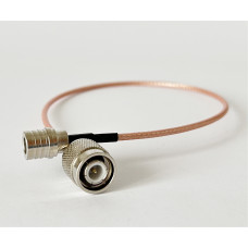 Пигтейл QMA-Male - TNC-Male ВЧ кабель переходник RG316 длинна 30 см Пигтейл QMA-Male - TNC-Male ВЧ кабель переходник RG316 длинна 30 см