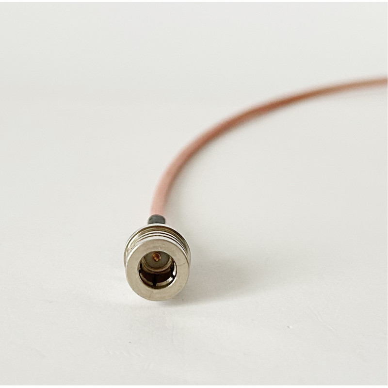 Пигтейл QMA-Male - UHF-Male ВЧ кабель переходник RG316 длинна 30 см