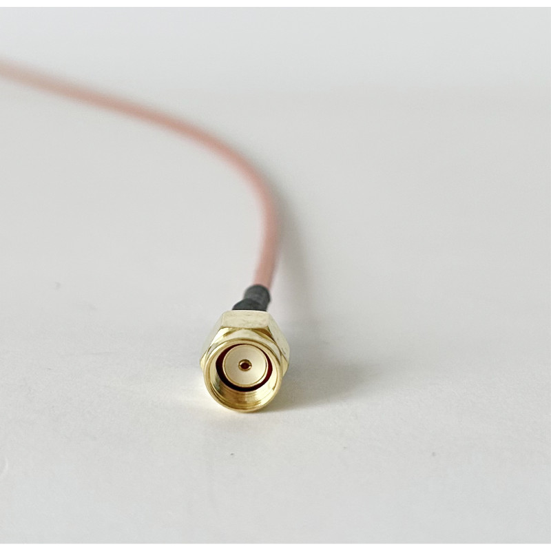 Пігтейл RP-SMA-Male - RP-SMA-Male ВЧ кабель перехідник RG316 довжина 30 см