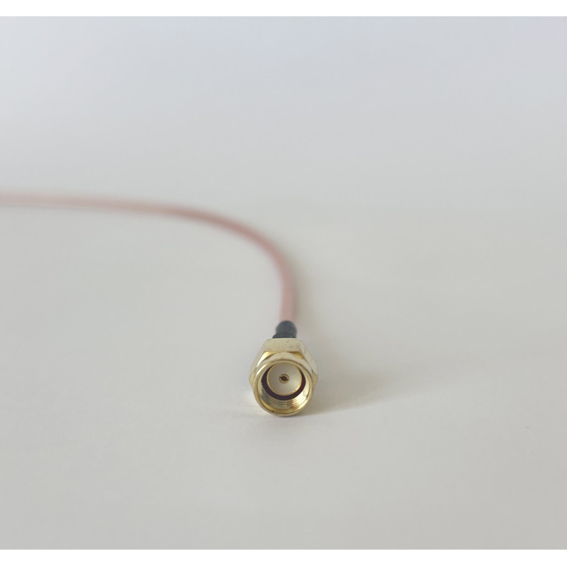 Пигтейл RP-SMA-Male - RP-SMA-Female ВЧ кабель переходник RG316 длинна 30 см