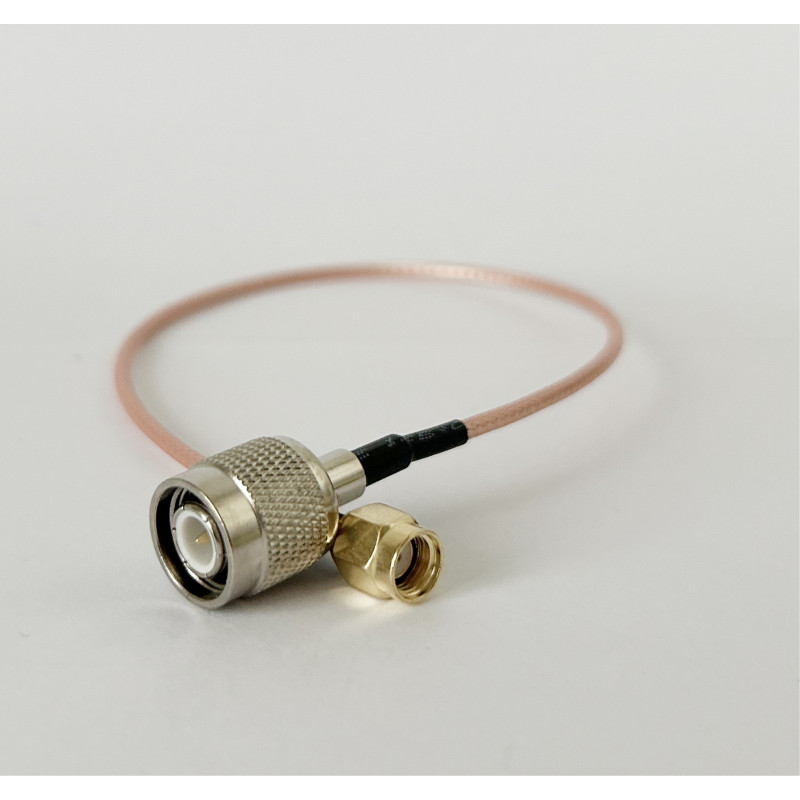 Пигтейл RP-SMA-Male - TNC-Male ВЧ кабель переходник RG316 длинна 30 см