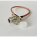 Пігтейл SMA Male - N-Type-Female Flange ВЧ кабель перехідник RG400 довжина 30 см Пігтейл SMA Male - N-Type-Female Flange ВЧ кабель перехідник RG400 довжина 30 см