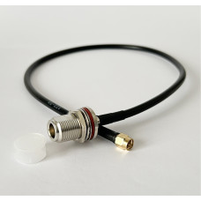 Пігтейл SMA-Male - N-Type-Female ВЧ кабель перехідник RG223 50 см