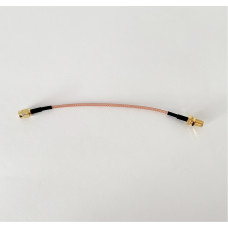 Пігтейл SMA-Male - SMA Female ВЧ кабель перехідник RG316 довжина 15 см