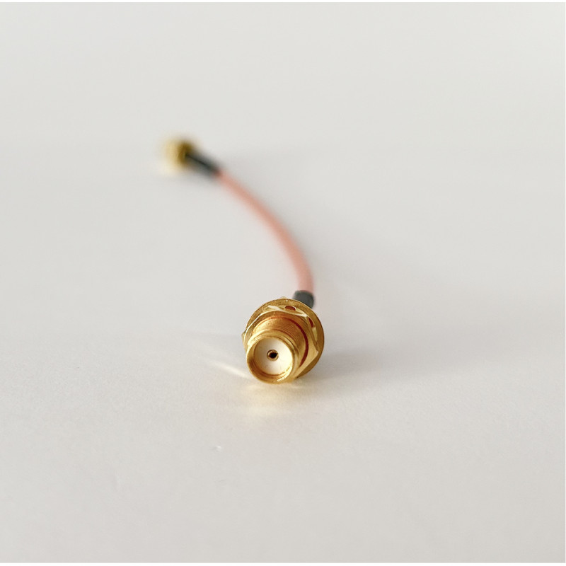 Пигтейл SMA-Male - SMA Female ВЧ кабель переходник RG316 длинна 15 см