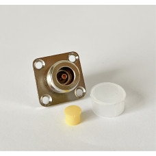 Перехідник N-Type-Female - SMA-Female (конектор мама - мама) фланцевий