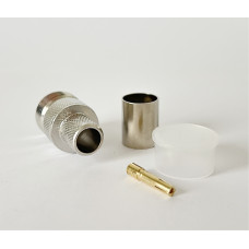 Роз'єм N-Type-Female на кабель RG-8/LMR400 під обтиск