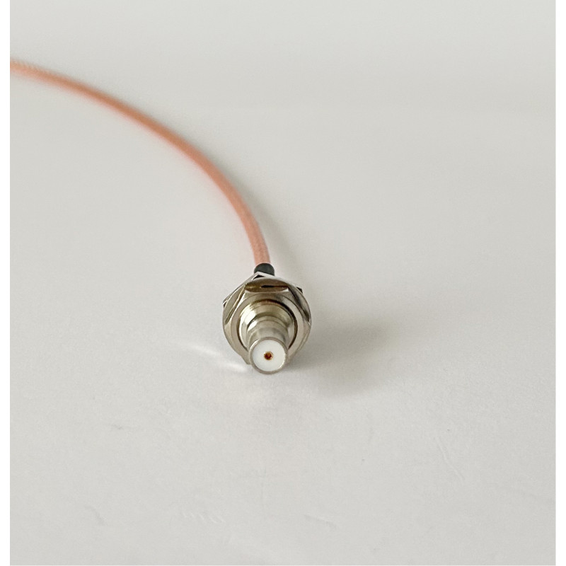 Пигтейл TNC-Male - QMA-Female ВЧ кабель переходник RG316 длинна 30 см