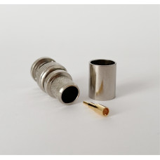 Роз'єм BNC-Male на кабель RG-213 під обтиск