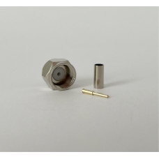 Роз'єм F-Male на кабель RG174 під обтиск