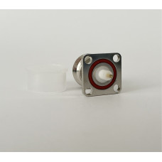 Роз'єм N-Type Female (мама) фланцевий 17.5*17.5