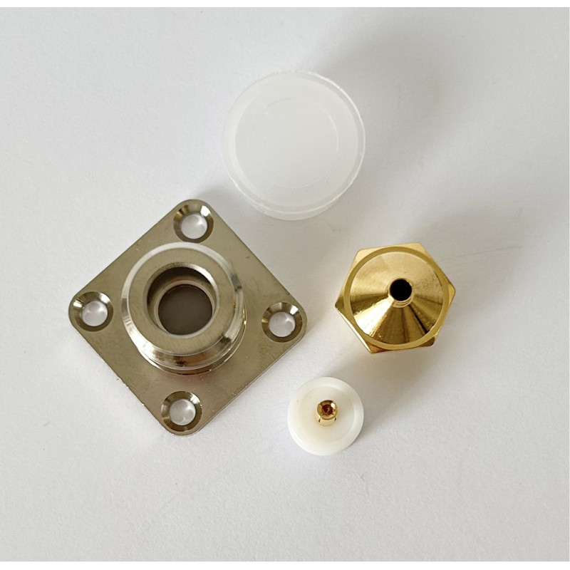 Роз'єм N-Type-Female мама на кабель RG405 фланцевий