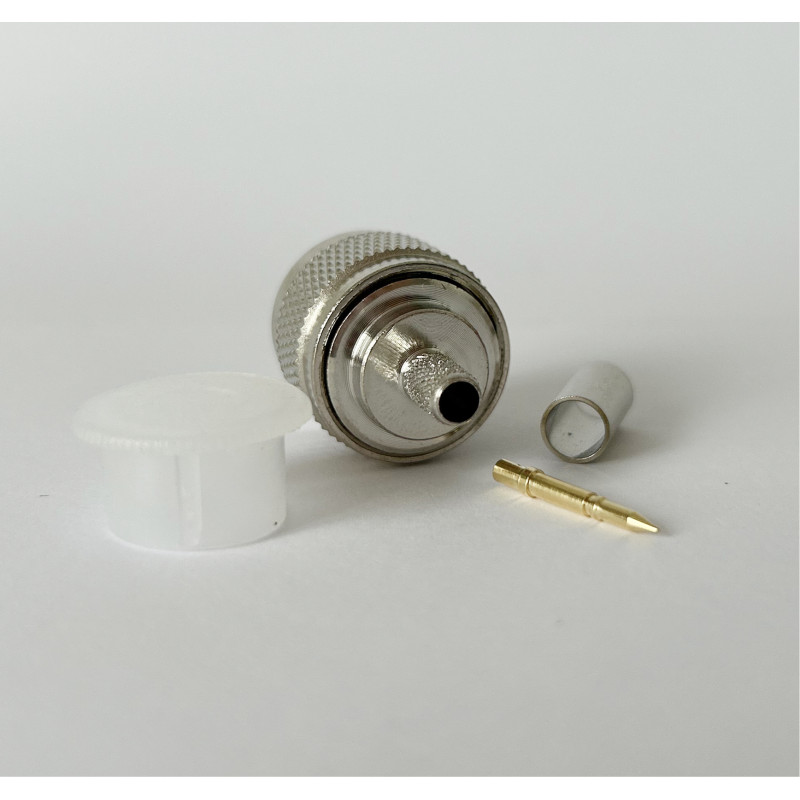 Роз'єм N-Type-Male на кабель RG400 під обтиск