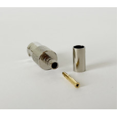 Роз'єм BNC Female на кабель RG-58 під обтиск