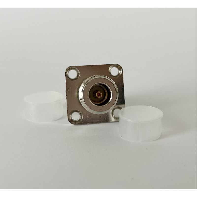 Перехідник N-Type-Female - N-Type-Female (конектор мама - мама) фланцевий