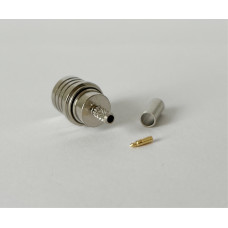 Роз'єм QMA-Male на кабель RG316 під обтиск