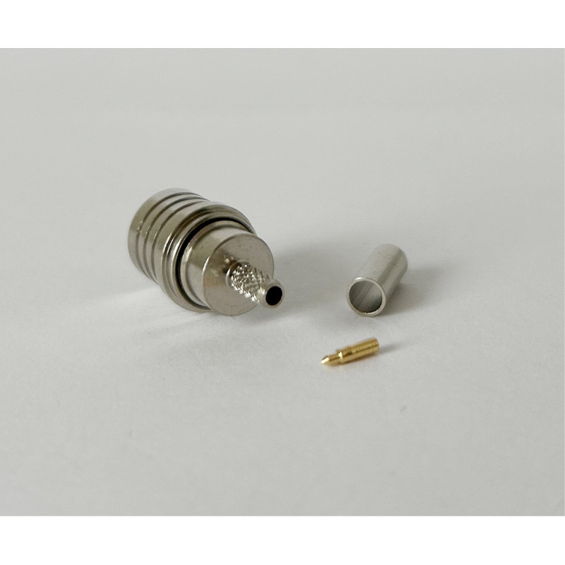 Роз'єм QMA-Male на кабель RG316 під обтиск