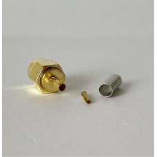 Роз'єм RP-SMA-Male на кабель RG174 під обтиск