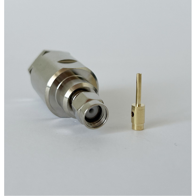 Роз'єм RP-SMA-Male на кабель RG-213 під пайку