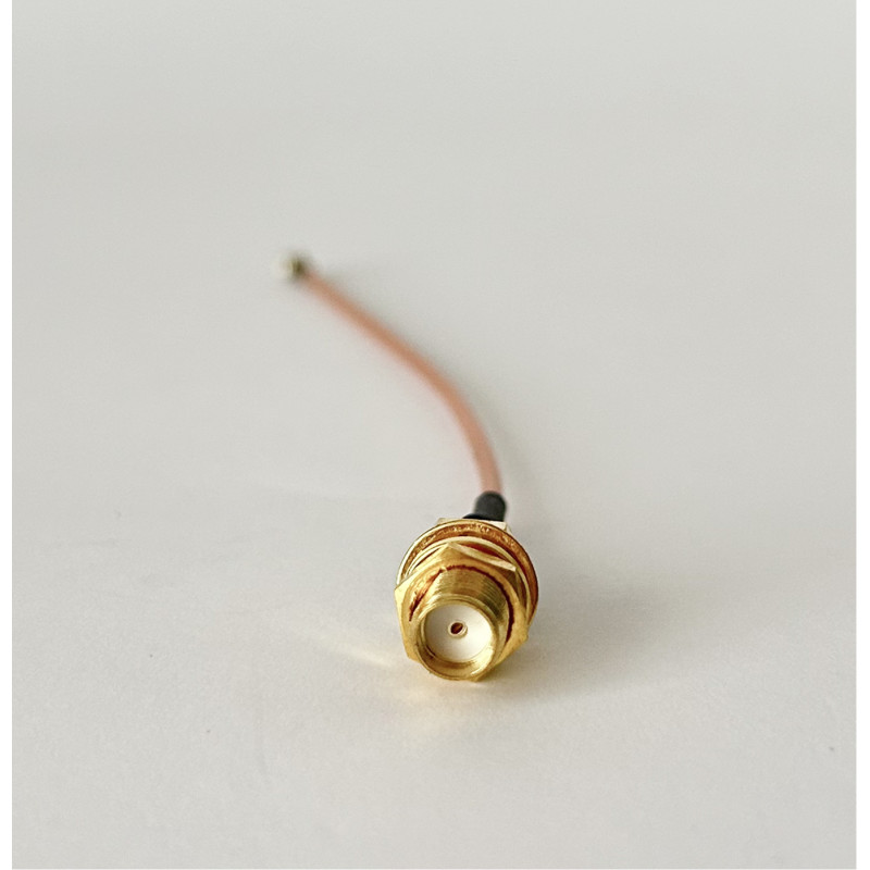 Пигтейл SMA-Female - U.FL ВЧ кабель переходник RG178 10 см