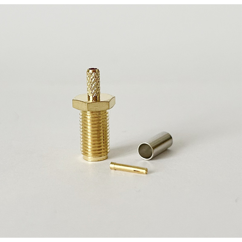 Разъем SMA-Female на кабель RG316 под обжим