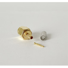 Роз'єм SMA-Male на кабель RG316 під обтиск