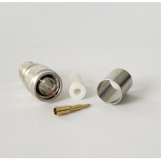 Роз'єм TNC-Male на кабель RG-213 під обтиск