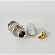 Роз'єм UHF-female (SO239) на кабель RG-213 під обтиск