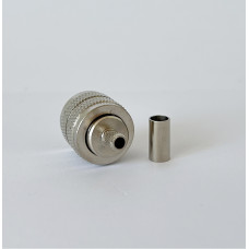 Розʼєм N-Male обтискний під кабель RG5 / RG6 / 5D-FB / LMR300 (латунь, 50 Ом) Розʼєм N-Male обтискний під кабель RG5 / RG6 / 5D-FB / LMR300 (латунь, 50 Ом)