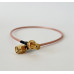 Пигтейл RP-SMA Male - SMA Female на кабель RG-316, 30 см