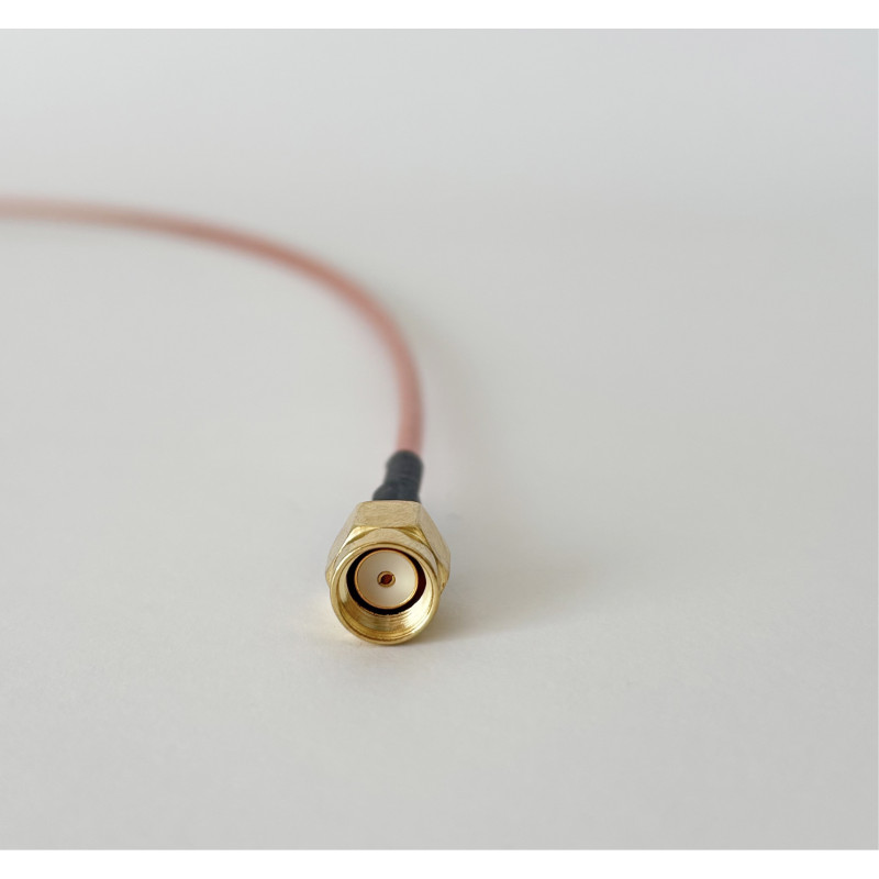 Пигтейл RP-SMA Male - SMA Female на кабель RG-316, 30 см