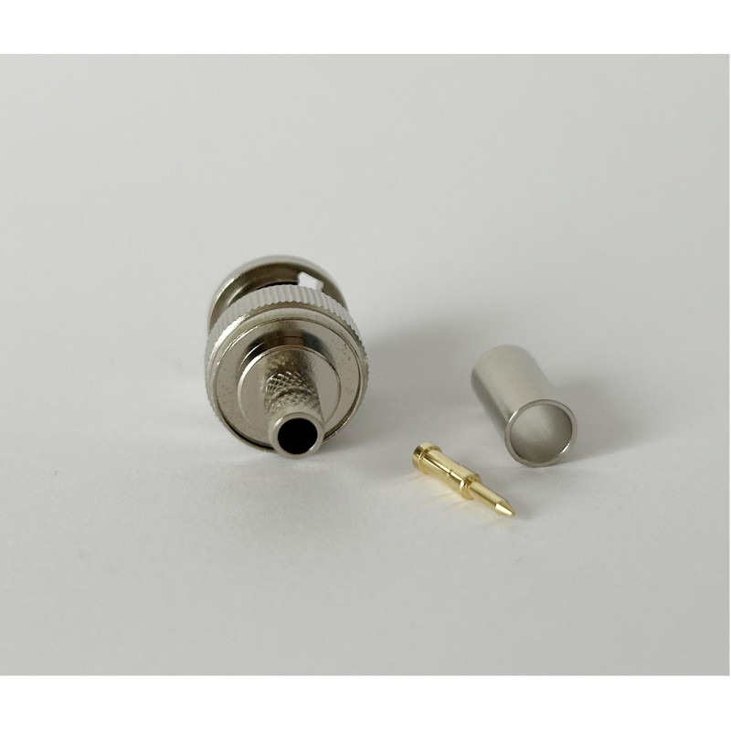 Високочастотний штировий роз’єм BNC male 6 crimp (під обтискання)