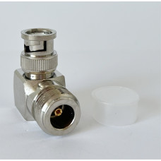 Перехідник BNC-Male - N-Type-Female 90°(конектор папа-мама) кутовий